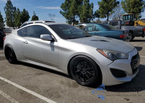 2013 Hyundai Genesis Coupe 2.0T from USA, damaged, VIN KMHHT6KD7DU096278